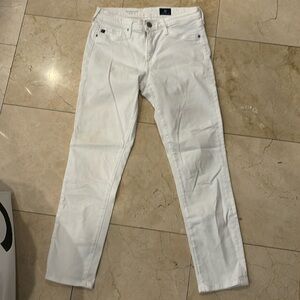 AG white jeans